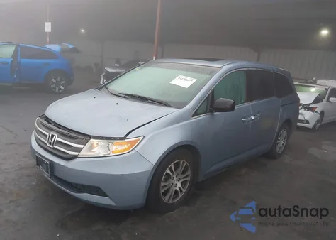 2012 Honda Odyssey Ex-L z USA, uszkodzony, nr VIN 5FNRL5H62CB097969